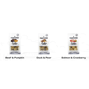 Nourriture pour animaux de compagnie, biscuits lyophilisés 70g pour chiens et chats, canard et poire - Product Image 2