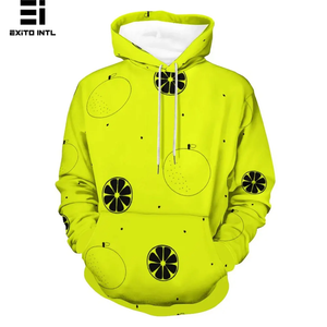 Sudadera con Capucha para Hombre, Diseño Moderno y Elegante, Sublimada, Sólida, Transpirable, Duradera, 100% Algodón, Felpa, Talla Grande, Oferta - Product Image 1