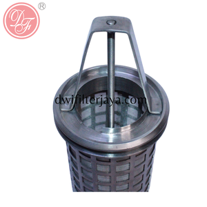 Filtro de cesta de acero inoxidable dúplex con malla de alambre perforada para aceite y líquidos, filtros de aire 304/316SS - Product Image 4