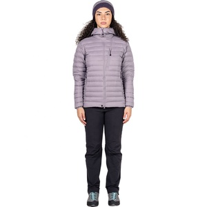 <b>Women's</b> Down Puffer <b>Jacket</b> Hooded Winter Coat <b>Quilted</b> <b>Lightweight</b> Outerwear Custom Logo Long <b>Quilted</b> Down <b>Jacket</b> for Ladies - Product Image 4