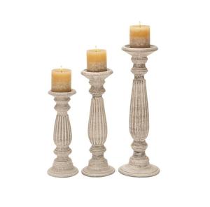 Lavie Creations LCa-57 Porte-bougie en bois fait main, impression sérigraphique, design antique, décoration d'intérieur, Pâques, Saint-Valentin - Product Image 1