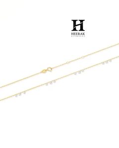 Collar de Diamantes Flotantes Invisibles para Mujer, Gargantilla de Hilo Transparente, Collar Solitario con una Sola Piedra, Collar de Diamantes de Laboratorio - Product Image 3
