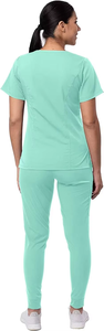 Tenues médicales personnalisées en tissu Spandex/Polyester, service OEM, vente en gros, uniformes d'infirmière unisexes pour hôpital, détection d'aiguilles - Product Image 5