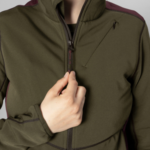 Chaqueta Softshell para Mujer, Diseño Ligero, Transpirable, Elástico y Duradero, Ropa Deportiva Premium de Construcción Cómoda - Product Image 6