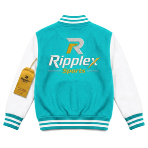 Classic kids varsity jacket with Smart kids varsity jacket <b>crafted</b> for lasting comfort stylish looks and easy everyday wear for - Product Image 5