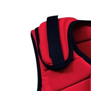 <b>Red</b> Neoprene Horse Riding Vest Sleeveless Waterproof With Velcro Closure Unisex Equestrian Safety Waistcoat - Product Image 3