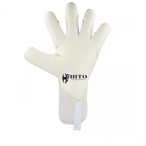 Guantes de Portero de Fútbol Profesional, Látex Húmedo y Seco, Parte Trasera de Goma, Corte Híbrido, Protección para Dedos y Pulgares - Product Image 3