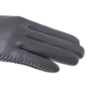 Samroz Sports Gants de vélo en cuir de mouton véritable pour femmes, longueur poignet, quatre saisons, chauds, respirants, compatibles avec les écrans tactiles - Product Image 5