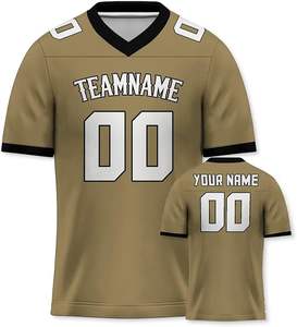 Camiseta de Fútbol Americano Personalizada, Camisetas de Práctica con Nombre, Número y Logotipo, Camiseta Deportiva para Hombres, Mujeres, Jóvenes y Niños - Product Image 1