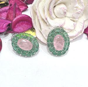 ต่างหูแบบหนีบประดับเพชรซิร์คอนคุณภาพดีเยี่ยม ดีไซน์หรูหราสีเงิน สำหรับผู้หญิงและเด็กผู้หญิง เหมาะสำหรับงานกลางคืนและงานปาร์ตี้ - Product Image 4