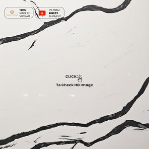 Panneaux de quartz légers NV1001, veinage audacieux et fluide, continuité visuelle, revêtement mural intérieur en quartz technique - Product Image 4