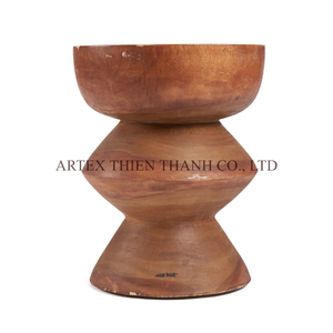High Quality Solid Wood <b>Stool</b> Handmade Natural Wooden Side <b>Table</b> Rustic Home Furniture Wholesale Factory Direct OEM ODM Gift - Product Image 1
