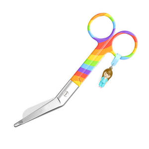 Tijeras para Vendajes de Acero Inoxidable de Alta Calidad, Certificación CE, Reutilizables, Resistentes a la Oxidación, Instrumento Quirúrgico para Uso Médico - Product Image 2