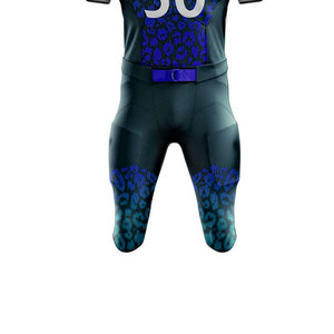 Solid Trader <b>Elite</b> Athlete Weightless Construction Breathable Anti Pilling Custom Printed Mens American Football Uniform - Product Image 4