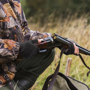 Guantes Deportivos Sin Dedos de Poliéster Suave y Duradero, Protección UV, Absorción del Sudor, Diseño Transpirable para Caza y Pesca - Product Image 6