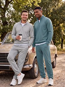 Custom 1/4 <b>Zip</b> Tracksuit Set Manufacturer for Men Women Unisex Athletic Sportswear Gym Training and Casual Wear - Product Image 5