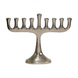Menorá para uso en el culto judío, sinagoga, templo, hogar, villas, iluminación de mesa, uso decorativo, candelabro de Hanukkah. - Product Image 1
