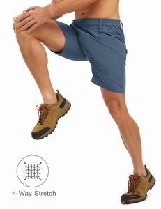 กางเกงกอล์ฟชายแบบแห้งเร็ว ยืดหยุ่นได้ดีเพื่อความสบายและมีสไตล์ในการเล่นกอล์ฟ ลายเรียบ - Product Image 5