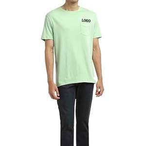 Camiseta Personalizada para Hombre, Verde Menta, de Algodón Grueso, con Estampado Digital, Corte Holgado - Product Image 1
