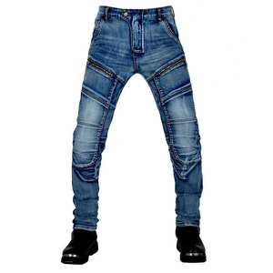 Pantalones Vaqueros de Motociclista para Hombre, Ropa de Carreras de Motos, Pantalones de Mezclilla Cómodos para Motociclistas - Product Image 1
