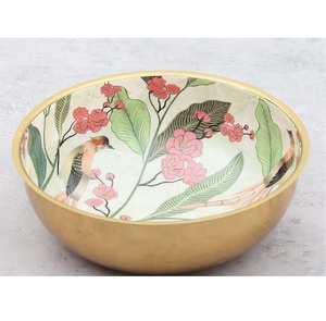 Bol décoratif en métal fait main écologique pour fruits secs, produit très vendu, bol de service pour collations et sucreries - Product Image 4