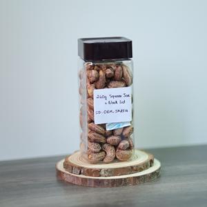 ขวดสี่เหลี่ยม 260 กรัม (ฝาสีดำ) OEM/โรงงานผลิตโดยตรง ปรับแต่งได้ตามต้องการ เม็ดมะม่วงหิมพานต์อบเวียดนามเกรดออร์แกนิก (รสเค็มเนย) บรรจุในขวด - Product Image 4