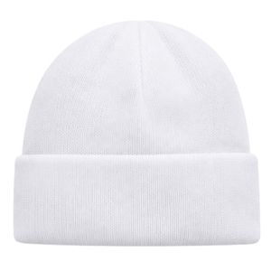 Bonnet blanc personnalisé Sigma Gamma Rho pour femmes, broderie de lettres grecques, bonnet d'hiver en tricot à revers, chaud, accessoire de mode pour sororité - Product Image 2