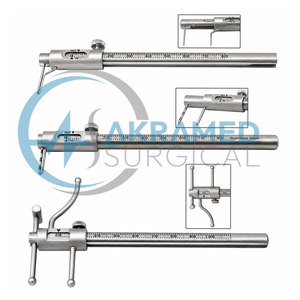 Jeu de jauges de mesure pour implants dentaires de qualité supérieure en acier inoxydable, comprenant des jauges Micro Boley, Venus Apollo et des instruments de mesure VDO pour la restauration. - Product Image 2
