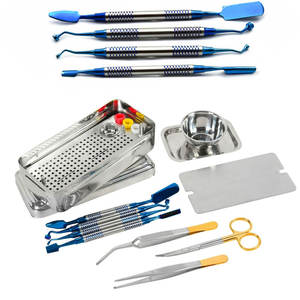 Kit de Cirugía Dental PRF Box para Implantes, Sistema GRF, Juego de Instrumentos Quirúrgicos de Acero Inoxidable, Manual Completo Ergonómico, CE - Product Image 1