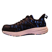 Chaussures de sécurité unisexes AOXIANG à tige en KPU tricoté, coupe basse, embout en acier, pour ouvriers du bâtiment, antistatiques, hiver-automne