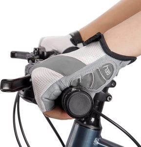 Guantes de Ciclismo para Hombre - Guantes de Bicicleta de Carretera/Montaña Antideslizantes con Amortiguación y Acolchado - Guantes de Ciclismo para Fitness - Product Image 6