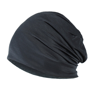 Rib Knitted 100% Cotton Casual Beanie Solid Color <b>Hat</b> for <b>Men</b> Women <b>Winter</b> Warm Fashion Cap - Product Image 2