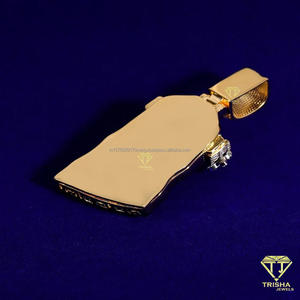 Collar con Colgante de Diseño Jesus Piece con Diamantes Moissanite VVS y Plata de Ley 925, Joyería Streetwear - Product Image 4