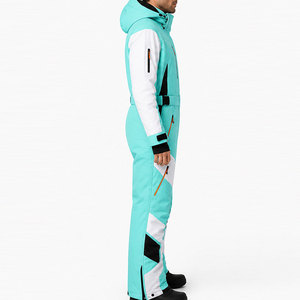 Traje de esquí para hombre de una pieza, impermeable, cortavientos, transpirable, para snowboard, diseño personalizado de fábrica. - Product Image 5
