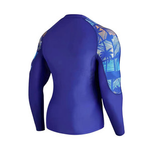 Solid Trader Rashguard à manches longues, haute élasticité, couche de base, anti-humidité, durable, pour entraînement, musculation, exercice et activités de plein air - Product Image 4