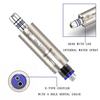 Kit de pièces à main à basse vitesse à pulvérisation d'eau interne dentaire 4 trous type E kit d'implant dentaire de style N-S-K pièce à main dentaire