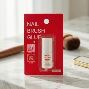 [K-ESSENTIALS] Colle à ongles 3g à appliquer au pinceau, fixation rapide professionnelle, longue tenue pour faux ongles, adhésif pour ongles - Product Image 4