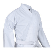 MEGA FIGHT GEAR Kimono de Judo sur mesure de haute qualité 380g, en coton épais avec patchs tissés, confortable et unisexe pour BJJ