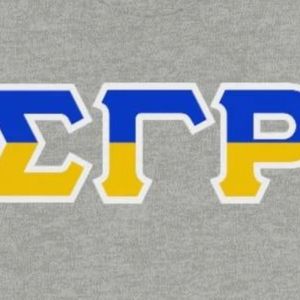 เสื้อสเวตเชิ้ตคอกลมพิมพ์ลายตัวอักษรสองสี Sigma Gamma Rho สำหรับชมรมนักศึกษากรีก ผ้าฟลีซแบบสวมหัว สไตล์ลำลอง ชุดลำลองสำหรับวิทยาลัย เสื้อผ้าสตรีทแวร์ - Product Image 4
