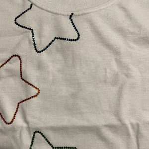 Camiseta de Hombre con Pedrería, Estilo Moderno 2026, Personalizada, con Cristales Brillantes, Estilo Urbano, Algodón Casual, Fabricante OEM - Product Image 6