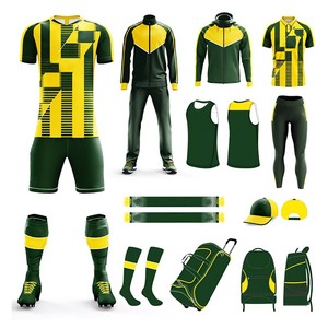 Best Quality <b>Soccer</b> Uniform Sets Full Package Football Uniform Kits Short <b>Sleeve</b> Printed Hoodies Duffle Bags <b>Socks</b> - Product Image 4