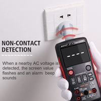 ZOYI ZT-X Multimeter Tiga Layar 4-Digit Akurasi Tinggi dengan Pengukuran Resistansi Kapasitansi Arus DC 10A & Tegangan 0-1000V