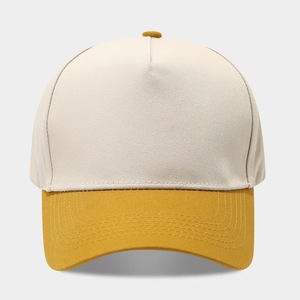 Casquettes de baseball à 5 panneaux personnalisées avec logo brodé ou imprimé, casquettes trucker en coton à calotte rigide et couronne profonde pour mariages et événements sportifs - Product Image 4