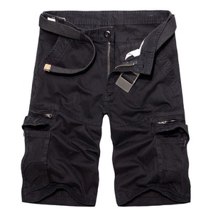 Pantalones Cortos Cargo Personalizados de Algodón 100% para Hombre, Pantalones Cortos Cargo Elásticos Multibolsillos Casuales de Verano - Product Image 5