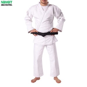 Uniforme Tradicional de Taekwondo de Algodón y Poliéster, Dobok para Artes Marciales, Traje de Entrenamiento Superpuesto con Cinturón Sólido, Nuevo - Product Image 2
