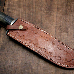 Couteau de chasse à lame fixe fait main, équipement de survie pour le camping en plein air, outil de chasse en acier durable, conception personnalisée, OEM, ODM, vente en gros - Product Image 6