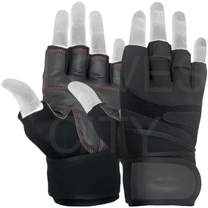 GANTS personnalisés City Gants de fitness noirs à demi-doigts pour sport, gymnastique et haltérophilie Équipement de fitness personnalisable 2025 - Product Image 1