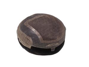 Taz วิกผมสำหรับผู้ชายวิกผมวิกผมวิกผมแบบลอนคลื่นลึกทำจากผมเลมี้อินเดียและผมมนุษย์บังคลาเทศ - Product Image 2