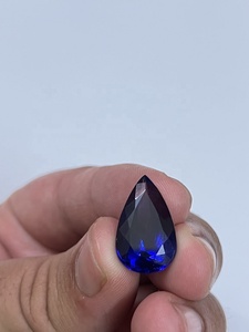 Tanzanita Natural Color Azul Real de Alta Calidad, Forma de Pera, Certificada por IGI, Tratada con Calor, 12.96 Quilates, Piedra Preciosa, Sadiya International - Product Image 5