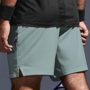 Shorts de sport pour hommes avec fermeture éclair et motif lettres, en polyester et coton, pour le fitness, la course à pied, les entraînements, décontractés, imprimés sur mesure - Product Image 3